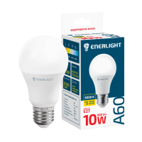 Лампа світлодіодна ENERLIGHT A60 10Вт 3000K E27
