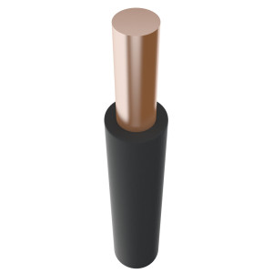 Провід ПВ1нгд чорний 6 EUROPAN CABLE Відрізок 1м