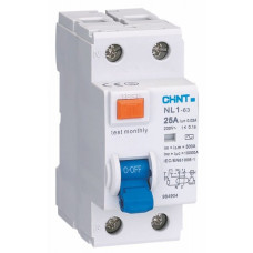 Диф. вимикач NL1-63 2P 40A 100mA AC 6kA DB