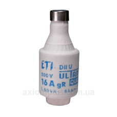 Запобіжник DIIUQ16A/500V gR (50 kA)