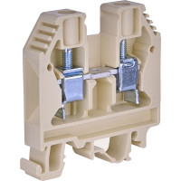 Клема гвинтова VS 10 PA (10 mm2_бежева)