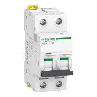 Автоматичний вимикач Acti9 iC60N 2P, 16А, крива C Schneider Electric A9F79216