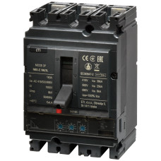 Автоматичний вимикач NBS-E 160/3L 160A (36kA, (0.4-1)In/(1.5-10)Ir) 3P