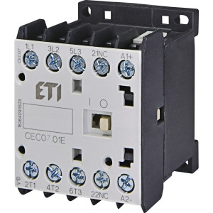 Контактор мініатюрний CEC 07.01 230V AC (7A; 3kW; AC3)