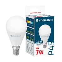 Лампа світлодіодна ENERLIGHT P45 7Вт 4100K E14