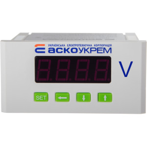 Вольтметр цифровий  600В 96х48  модель ЦВ-5 AС
