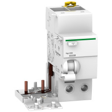 Диференційний блок Acti9 Vigi iC60 2P 63 A/300 мА. Тип AC-S. SchneiderElectric A9V25263