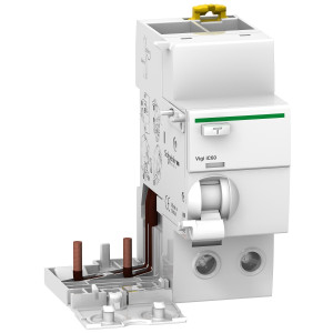 Диференційний блок Acti9 Vigi iC60 2P 63 A/30 мА. Тип A-SI. SchneiderElectric A9V61263
