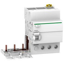 Диференційний блок Acti9 Vigi iC60 3P 63 A/300 мА. Тип A-SI-S. SchneiderElectric A9V65363