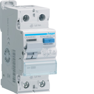 ПЗВ 2P 10kA 63A 100mA A