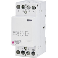Контактор модульний RD 25-31 230V AC/DC