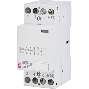 Контактор модульний RD 25-40 24V AC/DC
