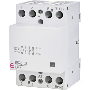 Контактор модульний RD 40-40 230V AC/DC