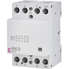 Контактор модульний RD 63-31 230V AC/DC