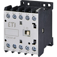 Контактор мініатюрний CEC 07.4P 230V АС (7A; 4kW; AC3) 4р (4 н.в.)