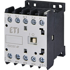 Контактор мініатюрний CEC 07.4P 230V АС (7A; 4kW; AC3) 4р (4 н.в.)