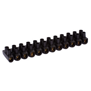 Клемна колодка ділима, 12групп  e.tc.stand.12.4.black, 3 А, чорна