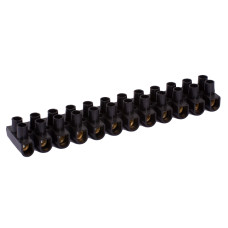 Клемна колодка ділима, 12групп  e.tc.stand.12.6.black, 6 А, чорна