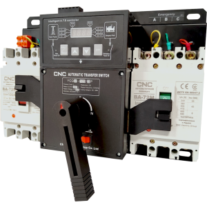 Автоматичний ввод резерву YCQ2CB-125, 100А, 4Р, 380В, 45кА