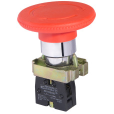 Кнопка безпеки.Повернення поворотом. D60mm XB2-BS642