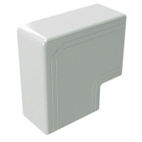 NPAN 40x40 кут плаский білий RAL9001, 01738, ДКС