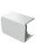NTAN 100x80 трійник/відвід, білий RAL9001, 01765, ДКС