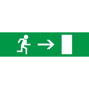 Піктограма "Стрілка направо" для аварійних світильників 2128 e.pict.right.200.55