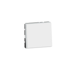 MOSAIC NEW Вимикач 2 модуля 10А 250В колір Білий 