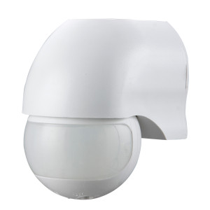 Датчик руху інфрачервоний e.sensor.pir.12.white(білий), 180°, IP44