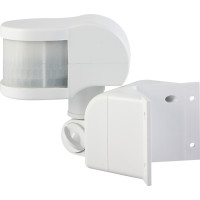 Датчик руху інфрачервоний e.sensor.pir.13.white(білий) 270°, IP44