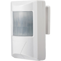 Датчик руху інфрачервоний e.sensor.pir.38.white(білий), 180°, IP20