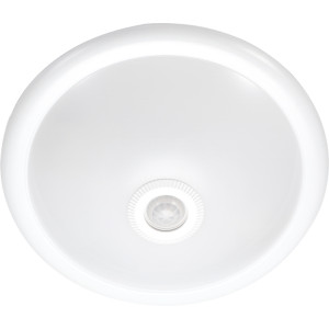 Світильник стельовий з датчиком руху e.sensor.lum.78.e27.white(білий) 360°, IP20