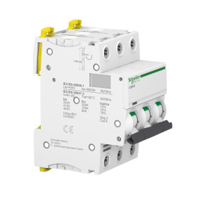 Автоматичний вимикач Acti9 iC60N 3P, 16А, крива B Schneider Electric A9F78316