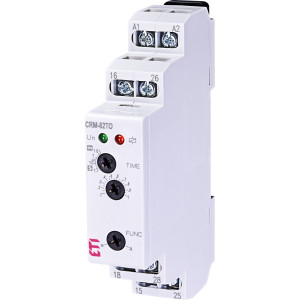 Реле затримки вмик./вимик CRM-82TO 12-240V AC/DC (2x8A_AC1)