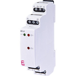 Імпульсне реле з функцією "пам'ять" MR-42 UNI 12-240V AC/DC (2x16A_AC1)