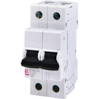 Автоматичний вимикач ETIMAT S4 2p C 25A (4,5 kA)