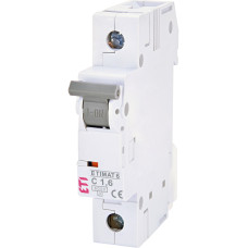 Автоматичний вимикач ETIMAT 6 1p C 1,6A (6kA)