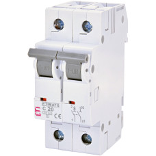 Автоматичний вимикач ETIMAT 6 1p+N C 20А (6 kA)