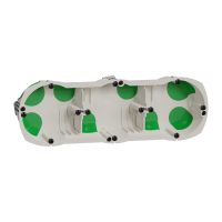 Установча коробка трьохмісна Multifix Air Schneider Electric IMT35031