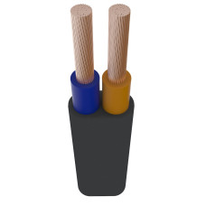 Провід ШВВП2х0,5 чорний EUROPAN CABLE