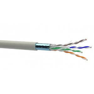 Кабель FTP (КПВЭ-ВП) 4х2х0,57 6кат внутр Сu (Одеса), 0102