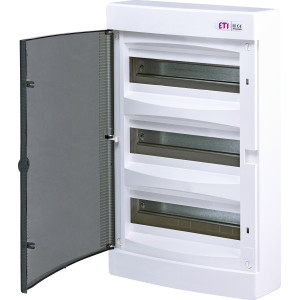 Щит зовнішн. розподільний ECT 36PT (36мод.проз.дверцята)