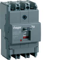 Автоматичний вимикач x160, In=160А, 3п, 18kA, Тфікс./Мфікс.