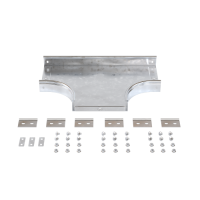 Відгалужувач DPT Т-подібний горизонтальний 400х50, гарячого цинкування, метод Сендзіміра, 36126, ДКС