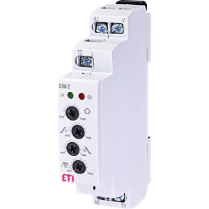 Реле керування сходов. освітл. з функцією димера DIM-2 230V (до 500W_AC1)