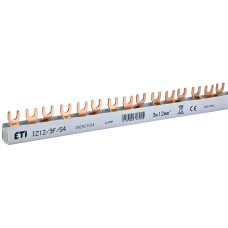 Шина живлення IZ 12/3F/54 (12мм2, 3P, 1м, Fork, 54mod.)
