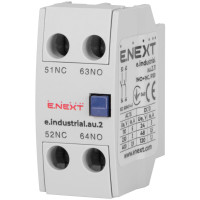 Додатковий контакт e.industrial.au.2.11, 1no+1nc