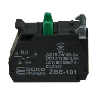 Контакт для кнопок TB5 ZBE-101 N/О