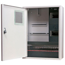Корпус e.mbox.stand.n.f3.24.z металевий, під 3-ф. лічильник, 24 мод., навісний, з замком