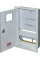 Корпус e.mbox.stand.w.f3.12.z.e металевий, під 3-ф. електронний лічильник, 12 мод., що вбудовується, з замком